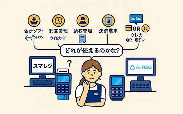 スマレジとエアレジを外部連携で比較