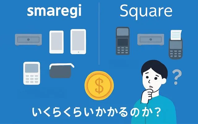 スマレジとスクエアを初期導入コストで比較