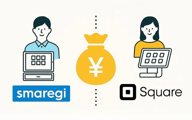 スマレジとスクエアの料金を比較