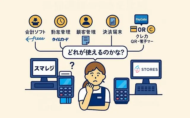 スマレジとストアーズを外部連携で比較