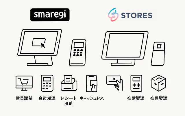 スマレジとスクエアを機能で比較
