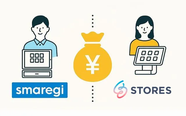 スマレジとストアーズを月額料金で比較