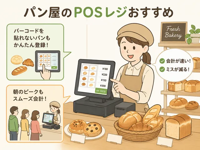 パン屋のPOSレジおすすめ7選