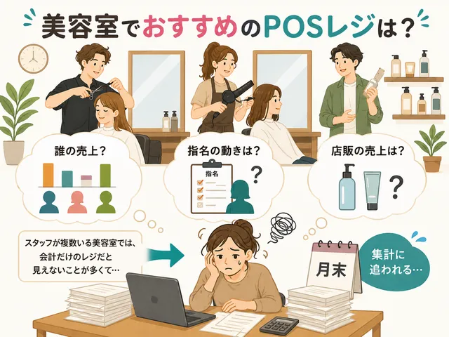 美容室のPOSレジおすすめ比較9選