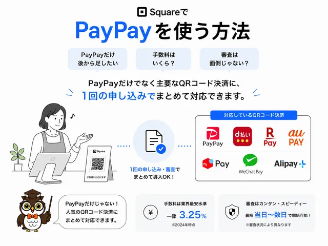 スクエアでPayPayを使う方法
